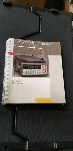 Used HP 34401A Multimeter User's Guide & Service Guide