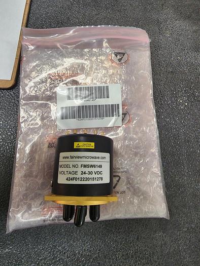 Fairview Microwave FMSW6149 SP6T 0-40.0GHz 2.92mm RF Switch NEW!!
