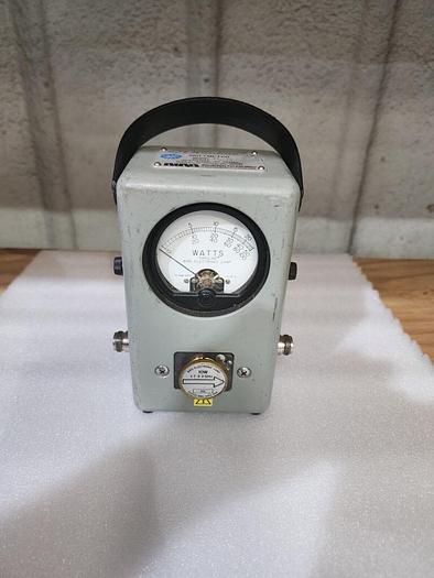Used BIRD Model 43 Thruline Wattmeter with 10L Element