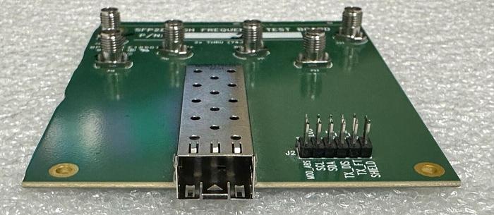 Used Spectra SFP28 High Frequency Test Board x6 3.5/2.92mm Connections