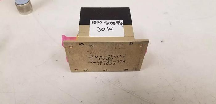 Used Mini Circuits ZA2CS-2G-20W High Power Splitter