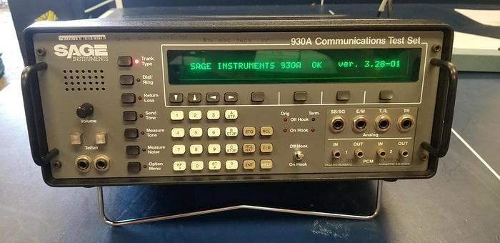 Used SAGE 930A Communications Test Set Good Unit #2