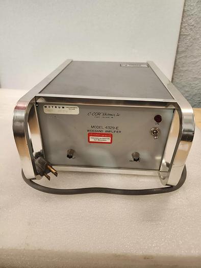 Used C-COR 4329-E Wideband Amplifier Will Not Power On!