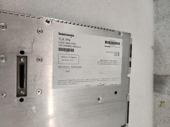 Used Tektronix TLA7P4 136 Channel Logic Analyzer Module