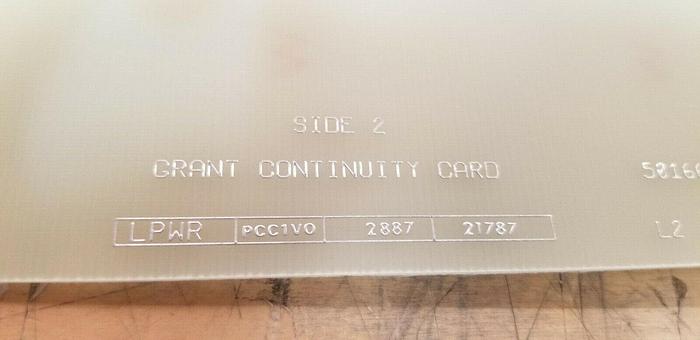 Digital Equipment Corporation Grant Continuity Board NEW!