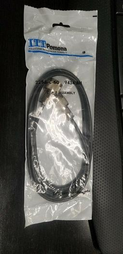 Pomona 2256-C-60 N Male to N Male Cable Assembly NEW!