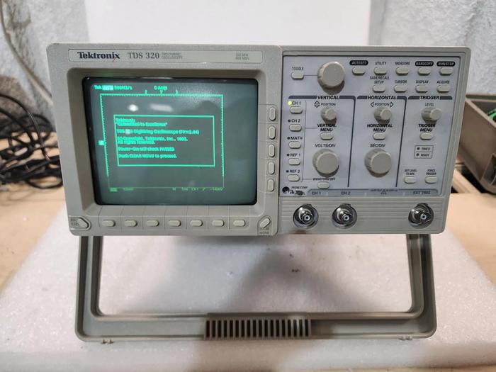 Used Tektronix TDS320 2-Channel 100 MHz Oscilloscope Untested!