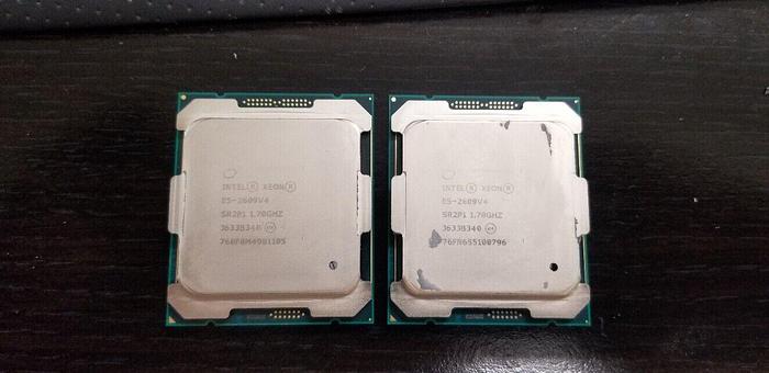 Used Intel E5-2609V4 SR2P1 Matched Pair 1.70GHz CPU