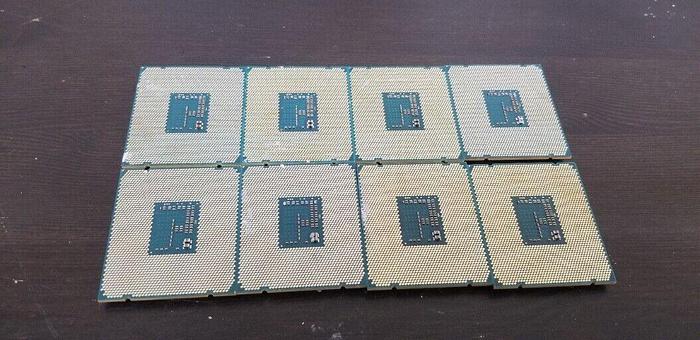 Used Intel E5-2618LV3 XEON Processor SR200 2.30GHz Lot of 8