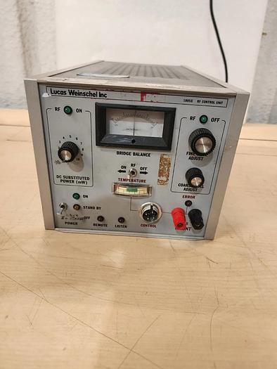 Used Lucas Weinschel 1805B RF Control Unit Will Not Power On!