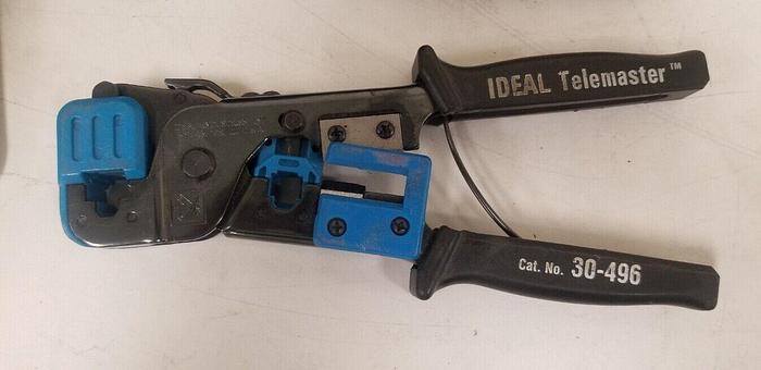 Used Ideal 30-496 RJ45 Crimp Tool Unit #3
