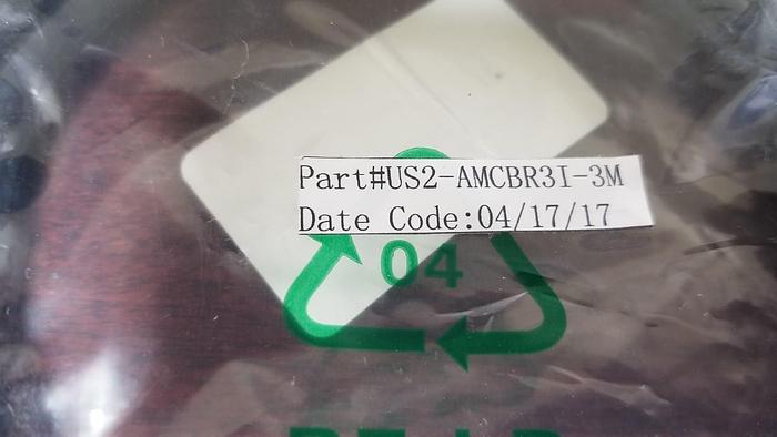 US2-AMC-BR3I-3M USB 3.0 Mini B R/A to A Male, Locking 3 Meter ROHS NEW!