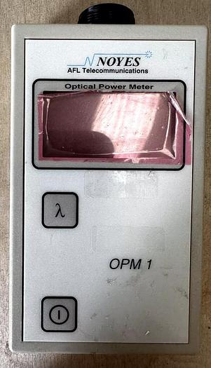 Used Noyes OPM1-3C Optical Power Meter *NICE* OPM1-13-0001PR
