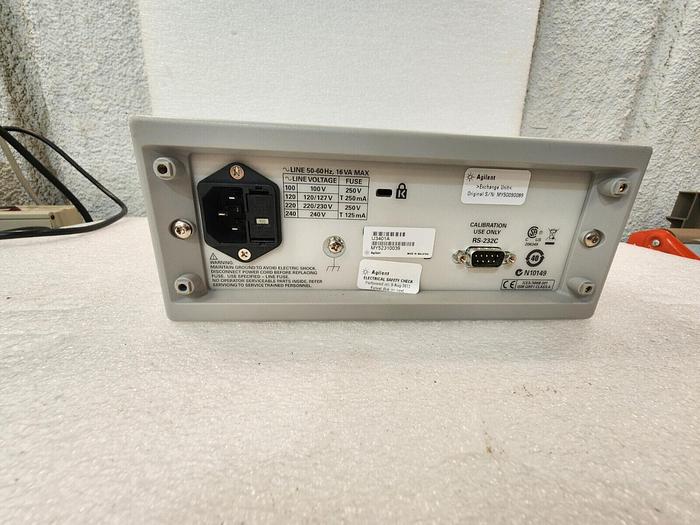 Used HP/Agilent U3401A 4.5 Digit Dual Display Multimeter Tested Good Unit #4