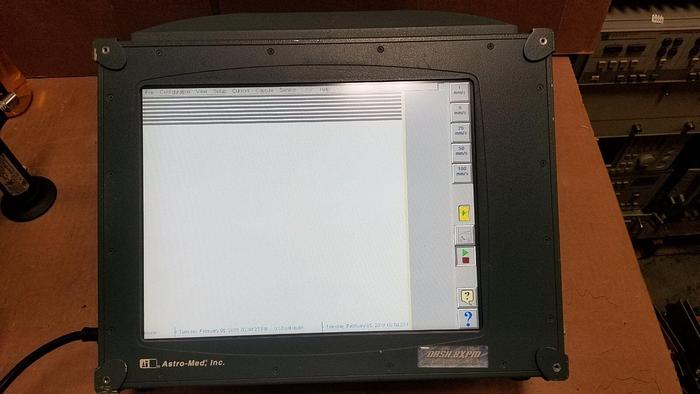 Used Astro-Med DASH8XPM Power Monitor-Data Acquisition Recorder