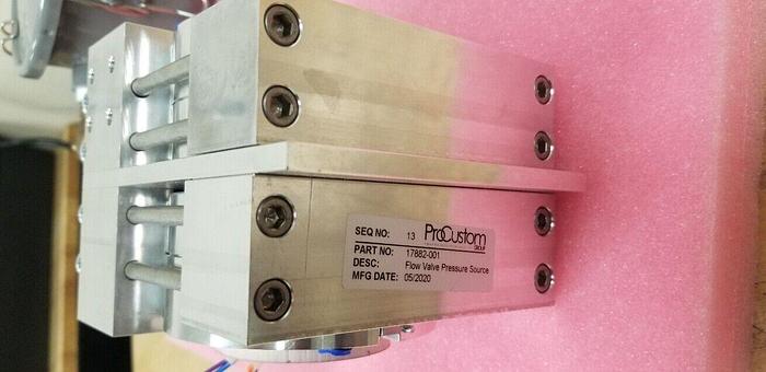 Used ProCustom 17882-001 Flow Valve Pressure Source