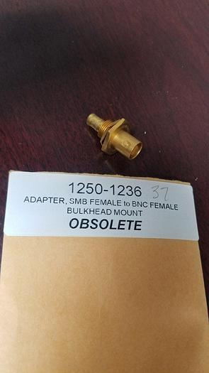 HP 1250-1236 SMB Female to BNC Female Bulkhead Connector NEW!