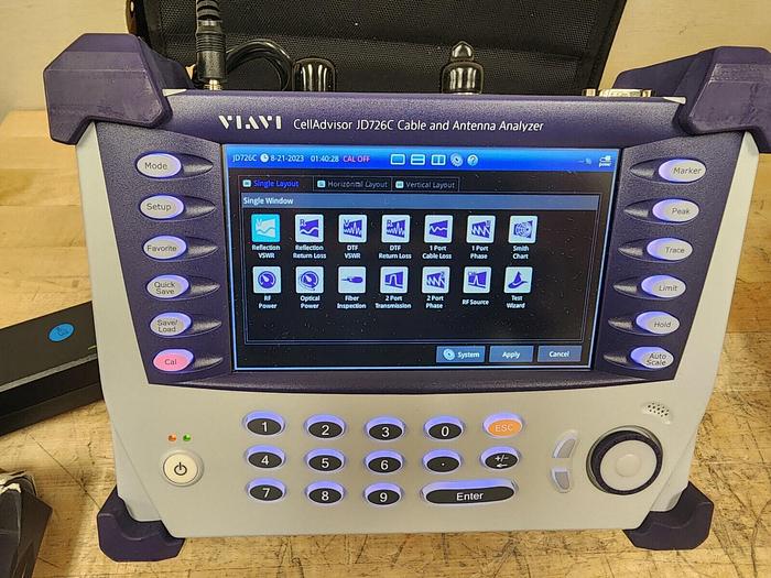 Used VIAVI JD726C Celladvisor Cable & Antenna Analyzer 5MHz-6GHz GOOD!! Unit #2