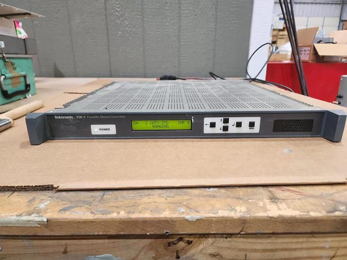 Used Tektronix TDC 5 Tunable Down Converter