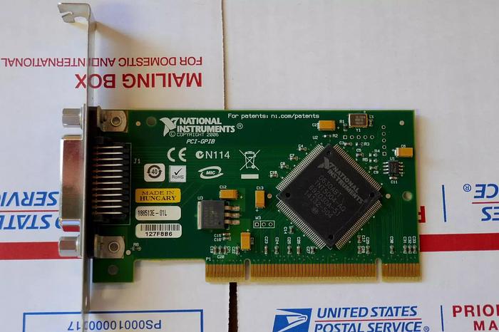 Used National Instruments PCI-GPIB IEEE 488.2 Interface Card 188513E-01L *Guaranteed*