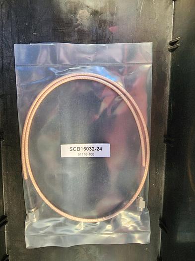 Fairview Microwave SCB15032-24 SMAM-SMAM Test Cable DC-3GHz 24 Inches NEW!
