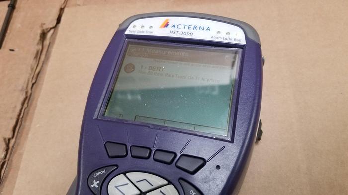 Used JDSU/Acterna/VIAVI HST-3000 with SIM T1 Module Unit #30
