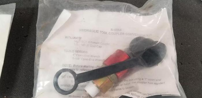R5964 Hydraulic Tool Coupler Conversion Kit #2 NEW!