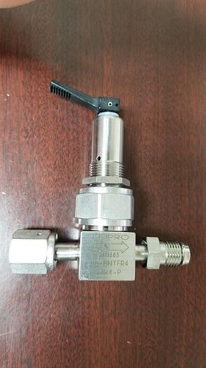 Nupro SS-BNTFR4-MR4-P Stainless Valve NEW!