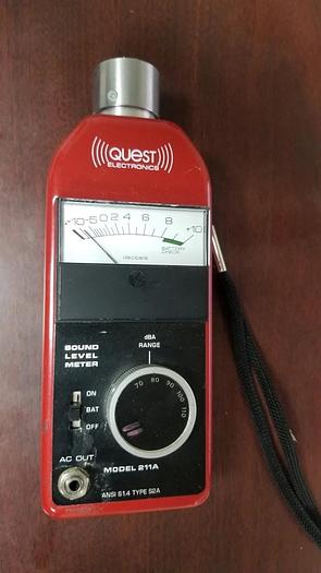 Used Quest Electronics 211A/FS Permissable Sound Level Meter
