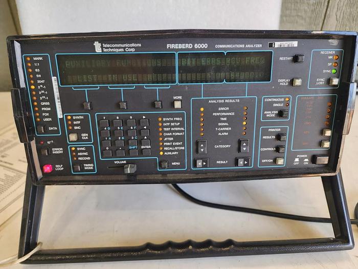 Used TTC FIREBERD 6000 Communications Analyzer Unit #2