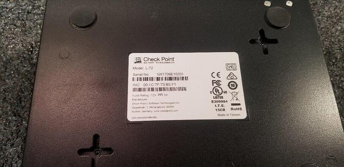 Used Check Point L-72 Firewall and Security Appliance Unit #1