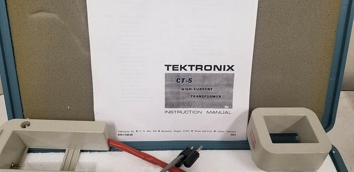 Used Tektronix CT-5 High Current Transformer/Probe Kit