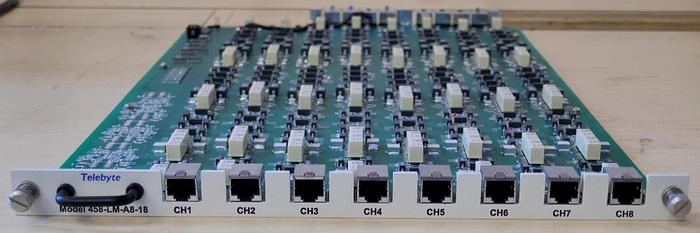 Used Telebyte 458-LM-A8-18 Simulator Card 2805-0373 Rev A *Guaranteed*