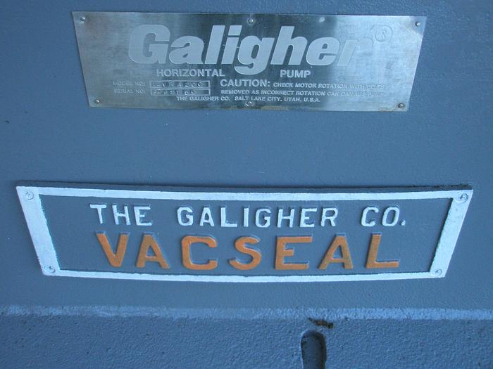 Used Pump, Centrif., 125 HP, Rubber Lined, 14" X 12", Galigher, SRL, #S611100