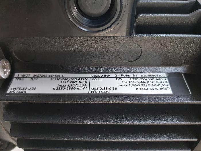 Bomba centrífuga, CRN1-3 A-CA-G-V-HQQV, 19,2m, 1,8m3/h, Grundfos, nueva