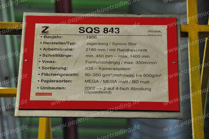 Gebraucht CVC-141 - Cross Cutter Jagenberg Synchro Star 2200mm