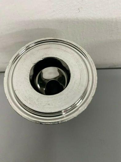 Used Stainless Steel 2.5" Sanitary Fitting Reducer 1/2" to 1"