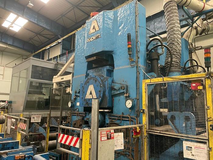 Used ANDRITZ 1500mm 4-Hi Skin Pass Mill (Us.) #4340