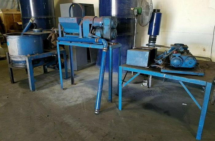 Used Vibra Screw Grinder Pulverizer Milling Fine Powder Grind Mill