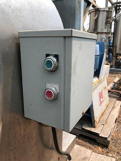 Used Mixer, Paddle, 27 CF, S/st, 5 HP 36" x 36" x 40" #S739355