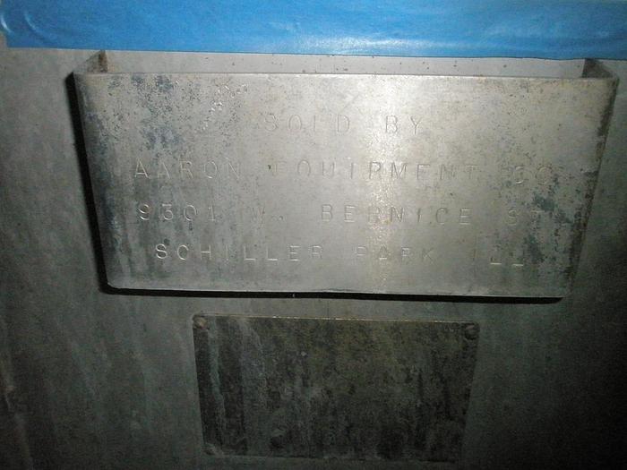 Used Mixer, Ribbon, 150 CF, S/st, Double Ribbon, Choppers, #A737245