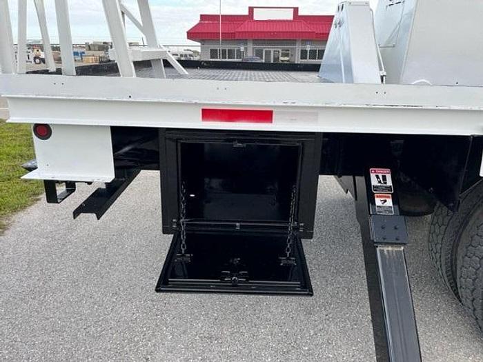 Used Altec AM900 72ft 2-Man Bucket Boom on 2005 International 4400 Flatbed Truck - C02875