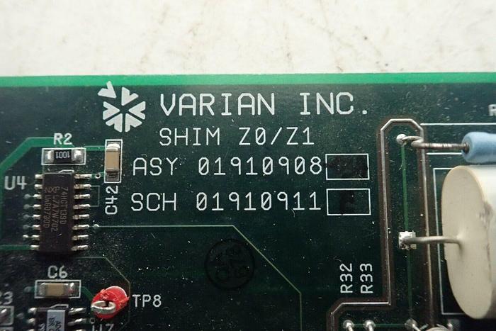 Used Varian 0191090903A 01-910909-03A Board Assembly