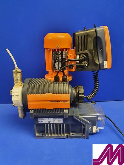 Used 2018 Sigma X Prominent S1CBH Ddiaphragm Metering Pump S1CBH 12017PVTS000UA010S0EN