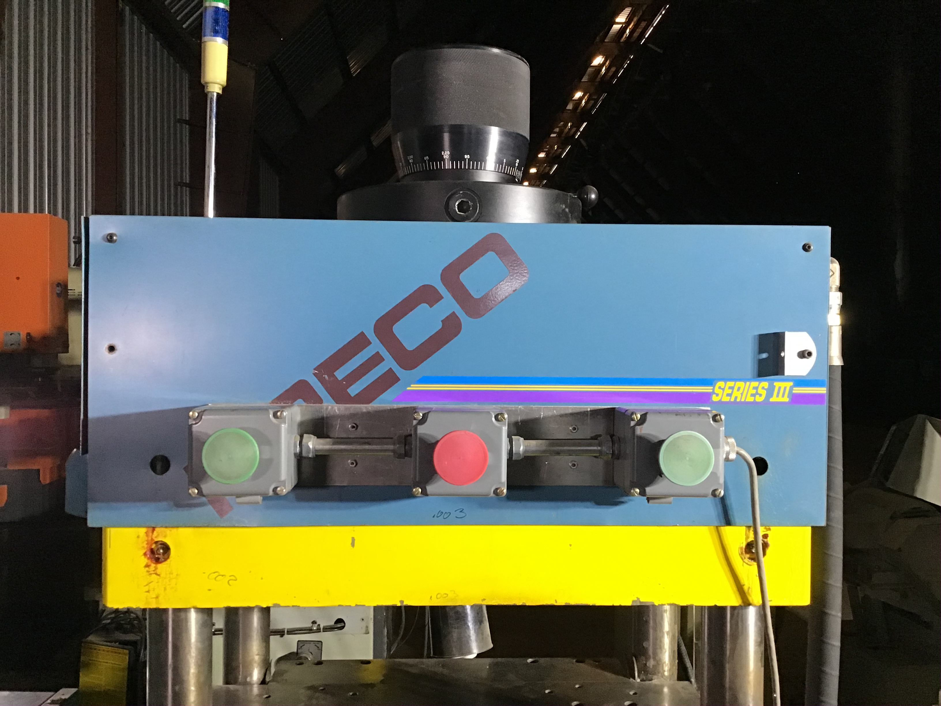 Used 100 Ton Preco Mdl. 2024 Die Cutting Press