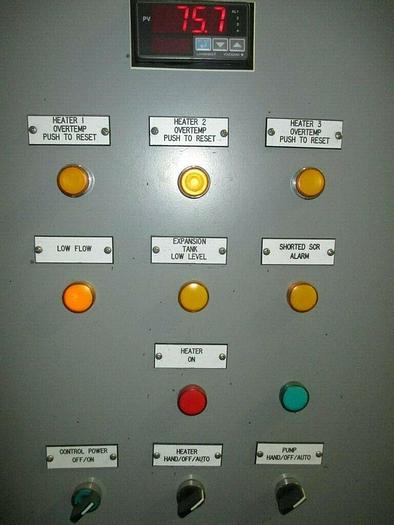 Used 2.3 MM BTU/HR GAUMER ELECTRIC PROCESS HOT OIL HEATING SYSTEM - MODEL GHOS-667-X