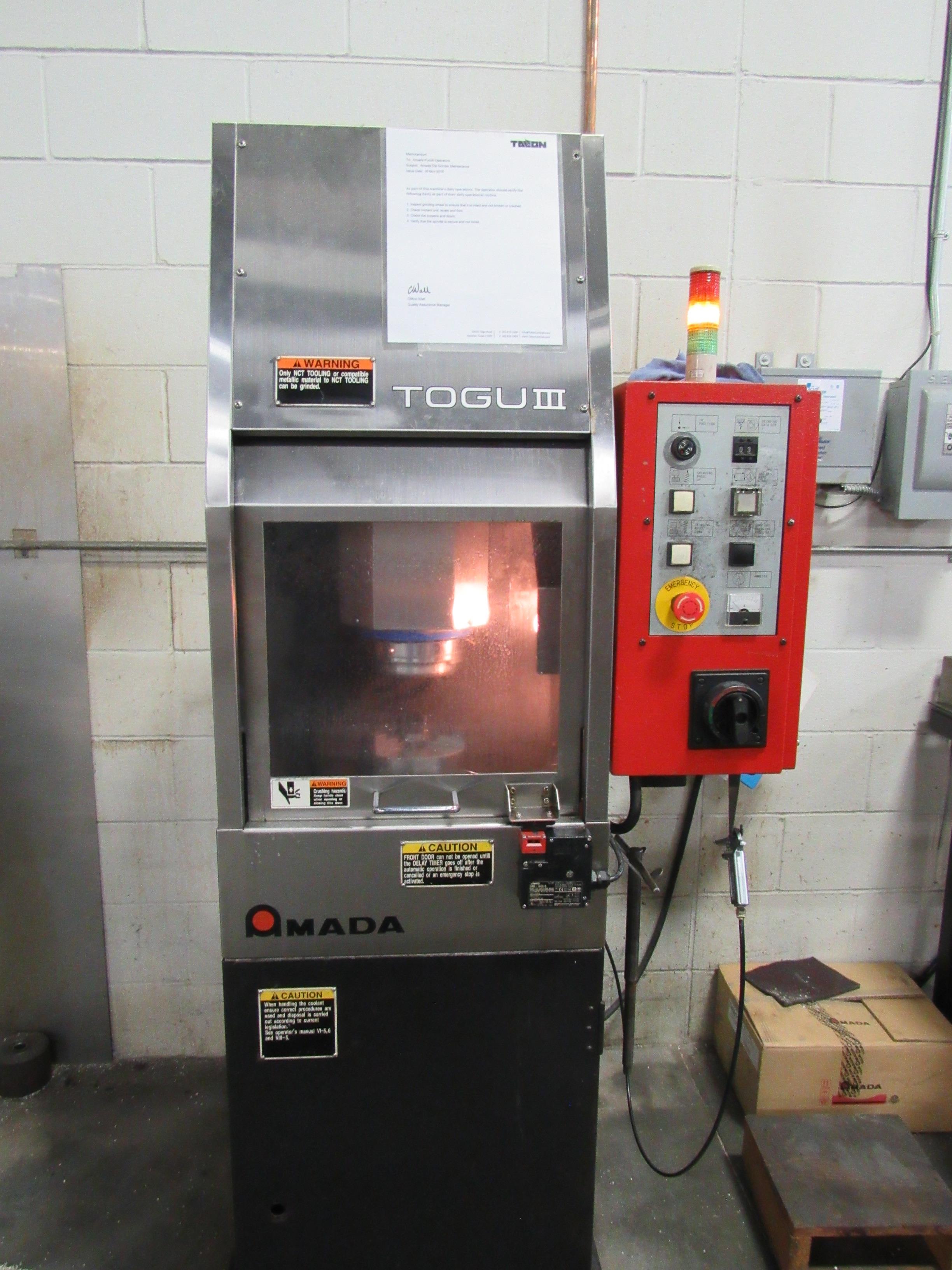 Used Amada TOGU III Automatic