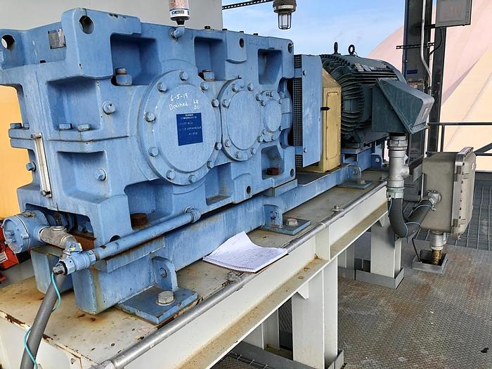 Used Conveyor, Belt, 60" x 365', Covered, Incline, 350 HP, B #C743203