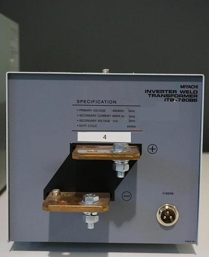 Refurbished Amada Miyachi ITB-780B6 transformer (required for Amada IPB-5000A spot welding power supply)