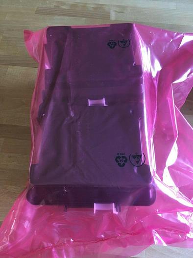 Used 2 x Entegris ROBOX Wafer Box E124-60 with Cassette PA194-60MB , Fluoroware 6"